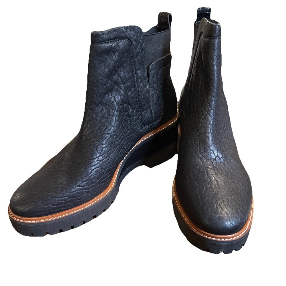 Vince Camuto Black Dendra Wedge Bootie Women's Size 11 M  NWOB